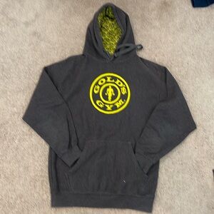 Gold’s gym men’s hoodie size M